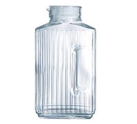 Luminarc Quadro Jarra Vidrio, capacidad 2L, diámetro 145 mm, Transparente, 1 unidad