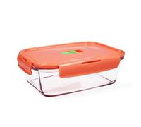 Luminarc Pure Box Holy Recipiente Rectangular Hermético Vidrio 19x13x7,3cm - 122cl