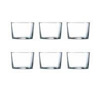 Luminarc Set de 12 vasos bajos Ruta de vidrio 23 cl