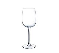 Luminarc Set de 6 copas de vino Versailles de vidrio 36 cl | Transparente, Vidrio, formato alto, acabado brillo, 36 cl, 6 piezas, apto para frigorífico, fácil de limpiar