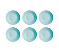 Luminarc Set de 6 platos hondos Diwali de vidrio opal 20 cm