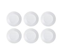 Luminarc Set de 6 platos hondos Harena de vidrio opal 23,5 cm