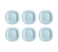 Luminarc Set de 6 platos llanos Carine Paradise de vidrio opal 27 cm