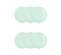 Luminarc Set de 6 platos postre Apy Paradise de vidrio opal 18 cm