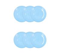 Luminarc Set de 6 platos postre Apy Paradise de vidrio opal 18 cm