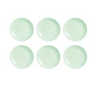 Luminarc Set de 6 platos postre Diwali Paradise de vidrio opal 19 cm