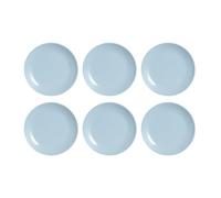 Luminarc Set de 6 platos postre Diwali Paradise de vidrio opal 19 cm