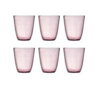 Luminarc Set de 6 vasos bajos Pampille de vidrio 31 cl