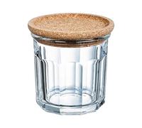 Luminarc Tarro Especias C/T Corcho 42 CL PAV Lum Botes, Acero Inoxidable, Multicolor