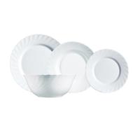 Luminarc Trianon Vajilla Opal 19 Piezas - 6 Personas