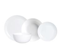 Luminarc Vajilla de vidrio opal Diwali 19 piezas para 6 personas