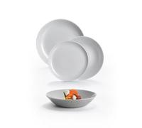 Luminarc Pampille Granit Vajilla Vidrio 18 Piezas - 6 Personas