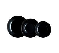 Luminarc Vajilla Zelie Opal - Vajilla Arcopal Negro | Amystyle