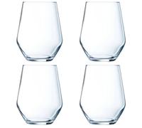 LUMINARC VINETIS Caja 4 Vasos Altos Cristalín 40CL Transparente Brillo Ecológico