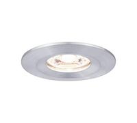 Luminaria empotrable LED Nova Mini de Paulmann, 4 W, 2700 K, aluminio torneado