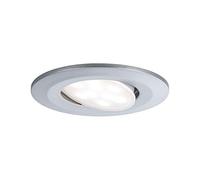 Luminaria empotrable LED Paulmann Calla, orientable, 6 W, 4000 K, cromo mate