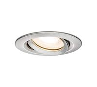 Luminaria empotrable Paulmann Nova Plus IP65 orientable, GU10, 35 W | Luminaria empotrable orientable para montaje en techo, IP65, regulable, para GU10 y GU5,3, montaje sencillo