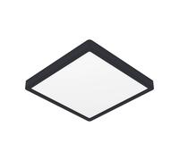 Luminaria LED empotrable EGLO connect Smart Fueva 6-Z, negro, 39 cm