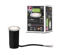 Paulmann 94726 Lum.exterior LED, luminaria empotr.suelo, luz dorada, resp. con los insectos IP67 redonda 50mm 2200K 2,2W 60lm 230V alu plástico, metal