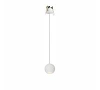 Luminaria Leddecorativa Colgante8,5wBeneito Faure BORA SUSPENSION FLORON 4613 Blanco2.700K