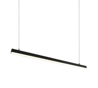 Luminaria Lineal LED Philips 2835 150 Cm CCT (Tonalidad Luz Regulable) 50W 7500Lm IP40 Acabado Negro Superficie/Suspendida | Greenice