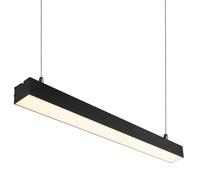 Luminaria Lineal LED Philips 2835 60Cm 20W 2700ºK IP40 Acabado Negro [1916-NSLNL600MM-P-WW] | Greenice