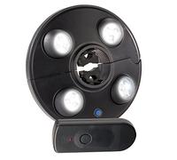 Luminea Luces para sombrillas - Lámpara de sombrilla: Súper Brillante Lámpara de Pantalla LED, 4 giratorios y Regulables focos, 200 lúmenes (sombrilla 220 lúmenes, Luz, Tienda)