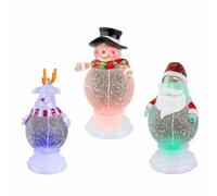 Lumineo Figura Decorativa 488719 Luz LED Navidad 13 x 10 x 21 cm