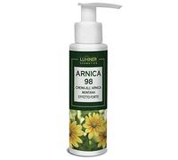 Luminer Crema de Árnica 100 ml - Bálsamo tipo caballo con arnica, aloe vera y mentol, ideal para masaje muscular y articular - Textura ligera y rápida absorción