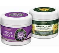 Luminer Crema de Árnica 500 ml y Garra del Diablo 500 ml - Bálsamo tipo caballo con arnica, aloe vera y mentol, ideal para masaje muscular y articular - Textura ligera y rápida absorción