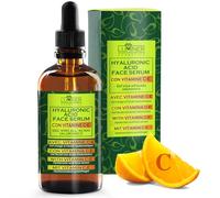 Luminer Sérum de Ácido Hialurónico 100 ml - Suero facial con vitamina C y E, baba de caracol y aloe vera - Hidratante, antiedad y reafirmante para todo tipo de piel