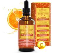 LUMINER Sérum Vitamina C 100ml, Sérum Facial con Ácido Hialurónico, Fórmula Natural Antiarrugas con Baba de Caracol, Aloe Vera y Vitamina C-E, Serum Contorno de Ojos Hidratante y Repulpante
