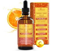 LUMINER Sérum Vitamina C y Ácido Hialurónico 100 ml - Sérum Facial Antiarrugas con Baba de Caracol, Aloe Vera y Vitaminas C-E - Hidratante, Reafirmante e Iluminador para Rostro