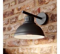 Luminex Aplique de pared Sven, negro, metal, 1 luz