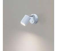 Luminex Foco de pared Fun, azul claro, 14 cm de altura, regulable, GU10