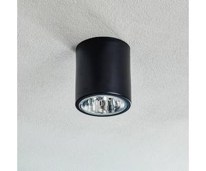 Luminex Foco de techo downlight Round en negro, Ø 13,3 cm