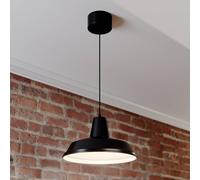 Luminex Lámpara colgante Class, negro/negro
