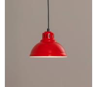 Luminex Lámpara colgante Sven, 1 luz, rojo, acero, E27