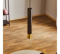 Luminex Nest lámpara colgante 1 luz negro/oro