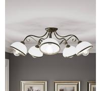 Luminex Plafón Antica de estilo rústico, 5 luces