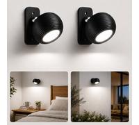 LuminexDesigns Aplique de Pared LED Recargable Sin Cable AURI CX02