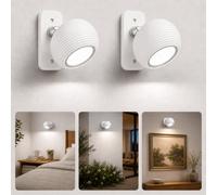 LuminexDesigns Aplique de Pared LED Recargable Sin Cable AURI CX02