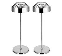 LuminexDesigns Lámpara de Mesa LED Recargable Pack de 2 TL16 VIOA
