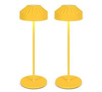 LuminexDesigns Lámpara de Mesa LED Recargable Pack de 2 TL16 VIOA