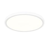 LuminexDesigns Plafón LED Regulable 24W con Mando - Lámpara de Techo con Luz Nocturna 2000K, Temporizador, Diseño Redondo Ultrafino para Dormitorio, Salón, Cocina, Habitación Infantil Ø30cm