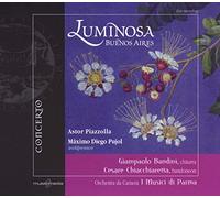 Luminosa Buenos Aires. Piazzolla, Pujol : Guitare et bandonéon.