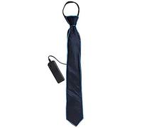 Luminoso Corbata LED, Novedad Corbata LED para Hombres Chicos Navidad Rave Fiesta, Atmósfera Decorativa de Barra Nocturna (Azul)