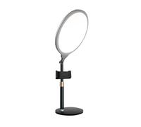 luminoso de pie LED con brillo ajustable de pantalla completa | Soporte de anillo luminoso LED para Selfie para ordenador Streaming en vivo Videoconferencia Vlog Oficina en casa Estudio