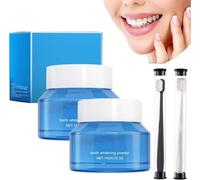 Luminoteeth - Polvo blanqueador de dientes, blanqueador de dientes natural de nieve, polvo potenciador de pasta de dientes blanqueadora mágica, limpieza de dientes frescos, fórmula oral no sensible