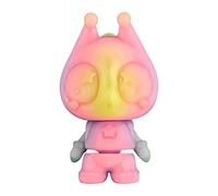 Luminous 3D Printed Alien Toy, Articulated Glow-in-The-Dark Figure, Flexible Desktop Decor, Collectible Sci-Fi Figurine, Ideal for Offices, Nightstand 2.36x1.18 Inches